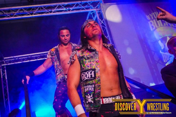 Young Bucks Matt Jackson Nick Jackson Discovery Wrestling