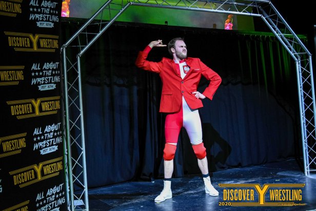 Jarek Nowak Discovery Wrestling