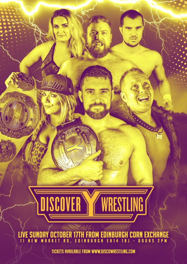 Discovery Wrestling October 2021 poster