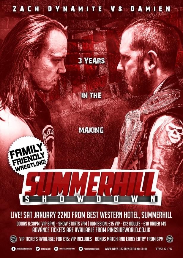 WrestleZone Summerhill Showdown 2022 poster