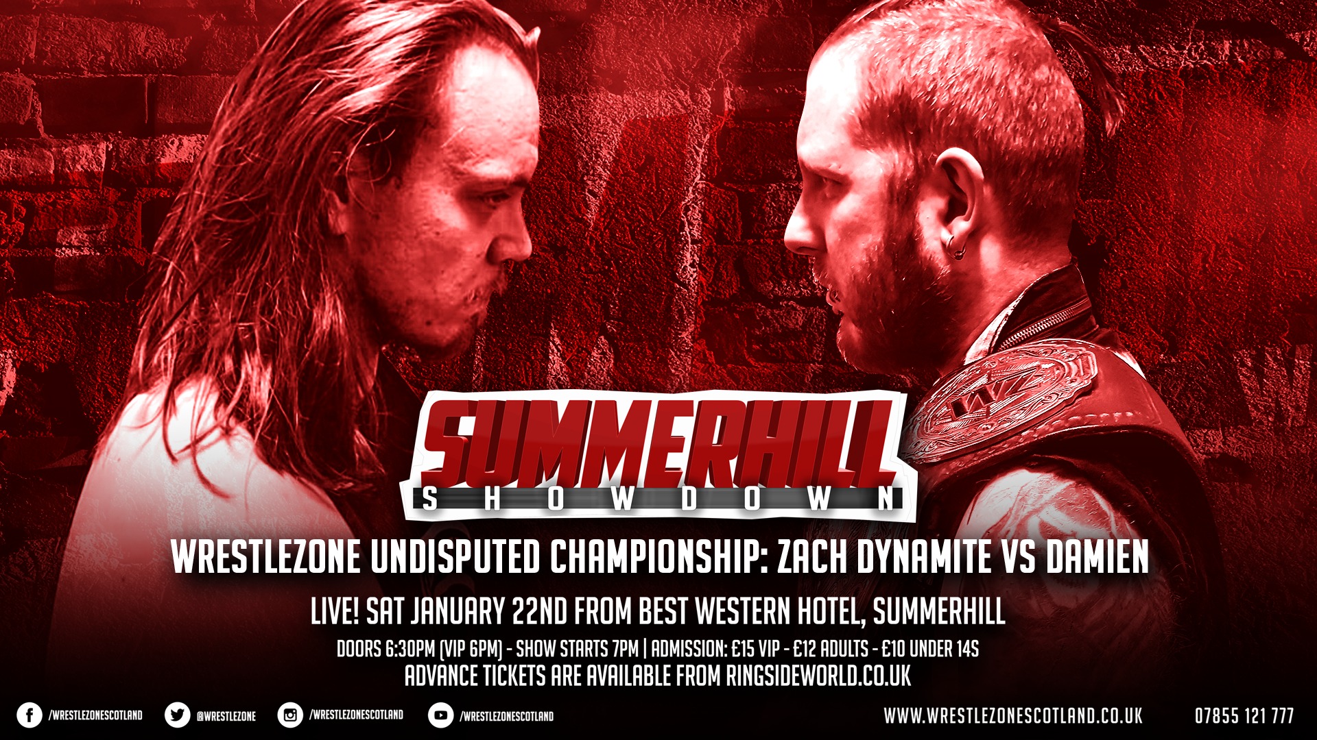 Damien vs. Zach Dynamite, WrestleZone Summerhill Showdown 2022