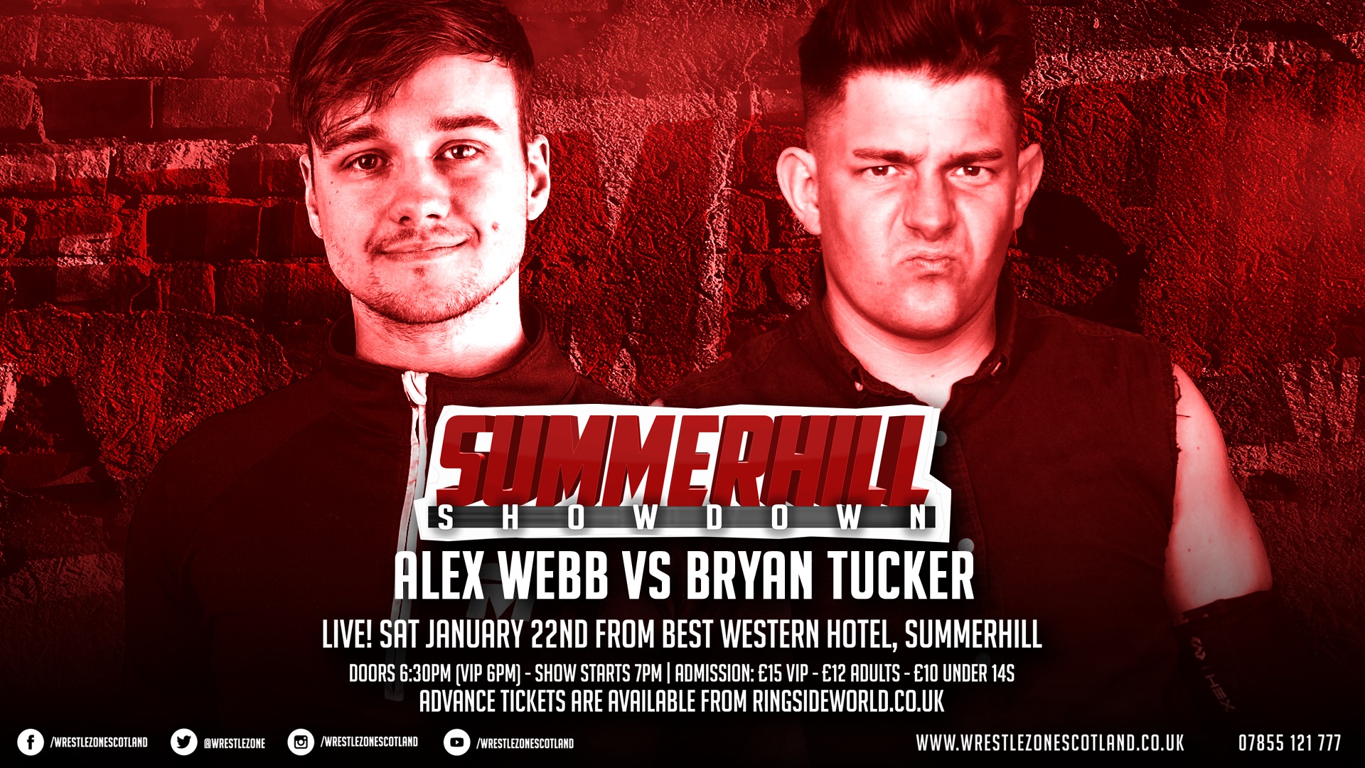 Alex Webb vs. Bryan Tucker, WrestleZone Summerhill Showdown 2022