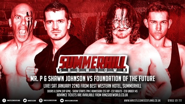 Mr P and Shawn Johnson vs. The Foundation of the Future, WrestleZone Summerhill Showdown 2022