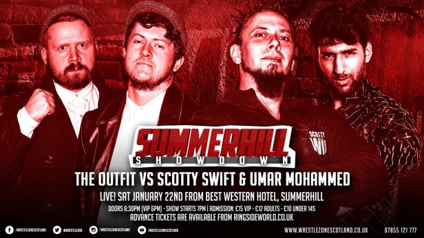 The Outfit vs. Scotty Swift and Umar Mohammed, WrestleZone Summerhill Showdown 2022